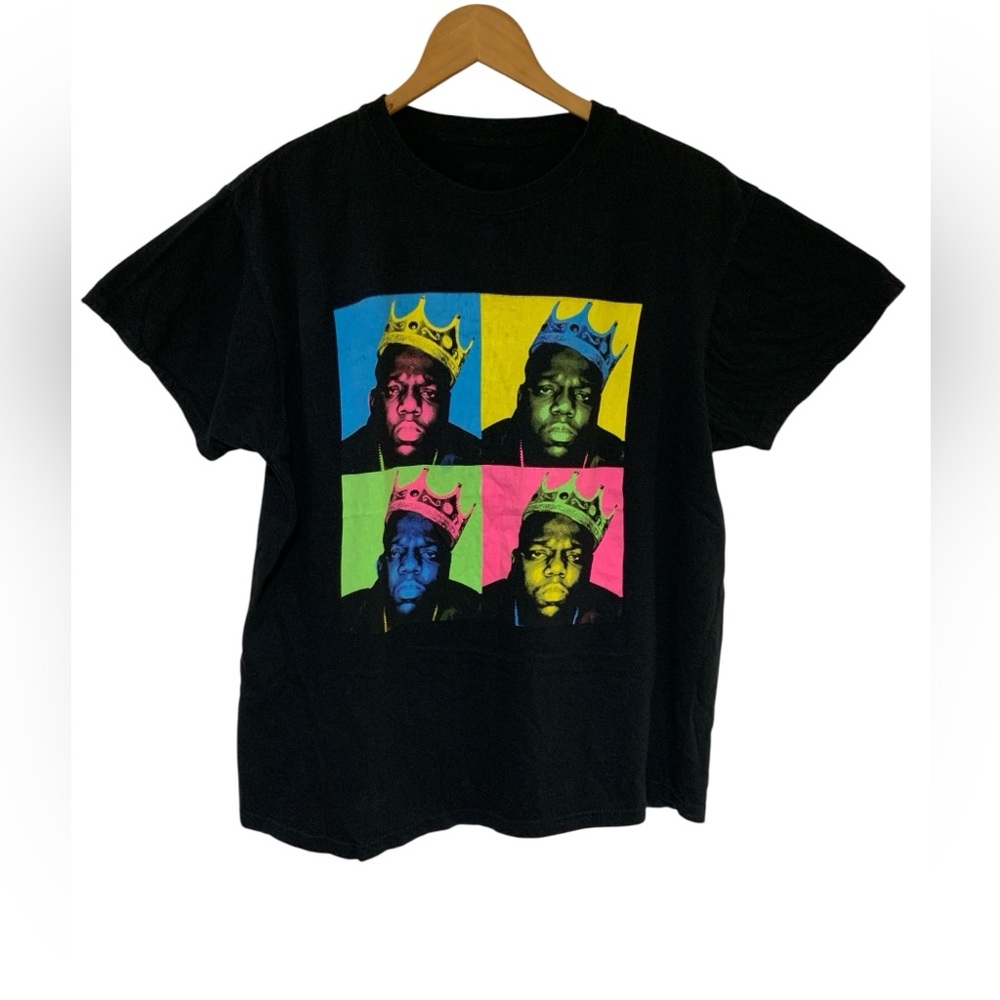 The Notorious B.I.G. Graphic T-Shirt Hip Pop Artist Design Size L